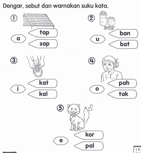Latihan suku kata kvkv mp3 & mp4. Latihan Pengukuhan 1 | Suku kata, Latihan, Kegiatan sekolah