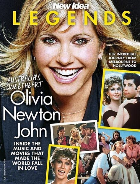 Olivia Newton John New Idea Legend Magazine Rare Not Autographed