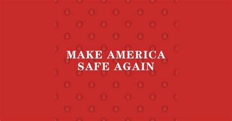 Make America Safe Again America Hoodie Teepublic
