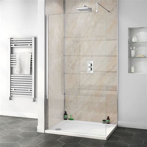 Orion Pergamon Marble 2400x1000x10mm Pvc Shower Wall Panel Victorian