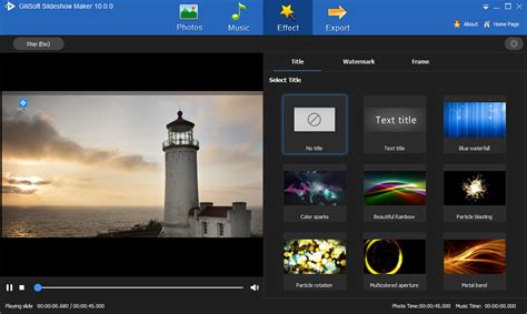 Amazon does a great job of keeping their tracks are easily organized by genre thus making it very. Freeware Free Slideshow Maker | Make slideshows from ...