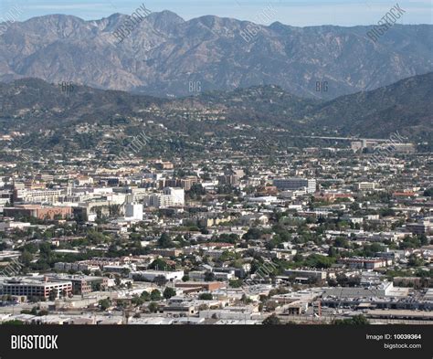 Burbank Aerial Image And Photo Free Trial Bigstock