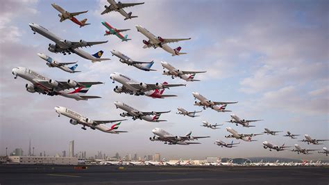 10 Surreal Photos Of Air Traffic Around The World Took 2 Years To