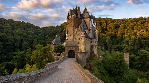 Rhineland Palatinate Wierschem Medieval Castle 4k Ultra