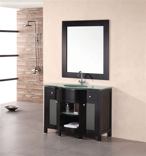 Get it now on amazon.com. 43 Inch Modern Single Sink Vanity in Mahogany UVDE01043