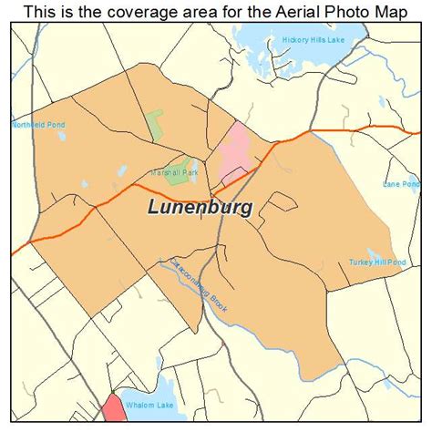 Aerial Photography Map Of Lunenburg Ma Massachusetts