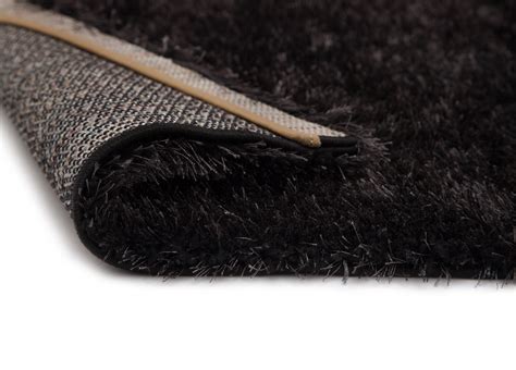 Shaggy Rugs Sapphire Black Shaggy Rug 140x200