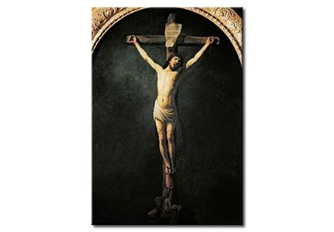 Tableau De Maître Christ Sur La Croix Rembrandt Reproductions