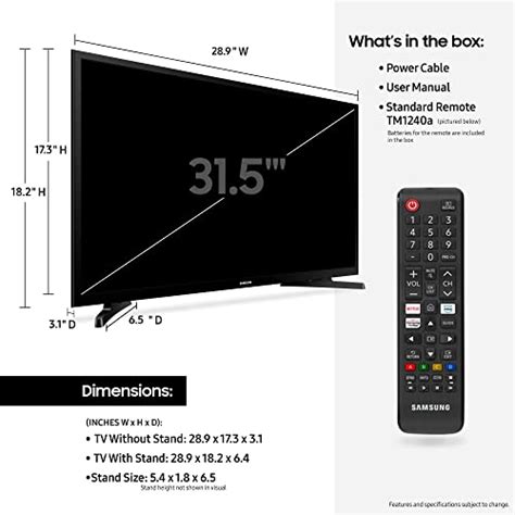 Samsung 32 Inch Class Led Smart Fhd Tv 1080p Un32n5300afxza 2018 Model Black Pricepulse