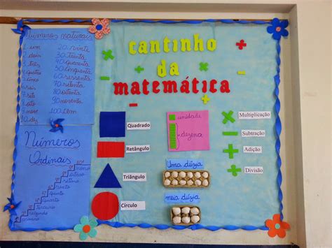 Pin De Cleane Em Escolar Cantinho Da Matematica Matemática Educação