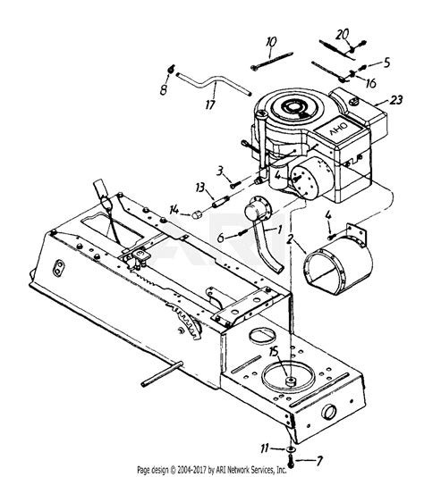 Mtd 134q694g401 1994 Parts Diagram For Engine External