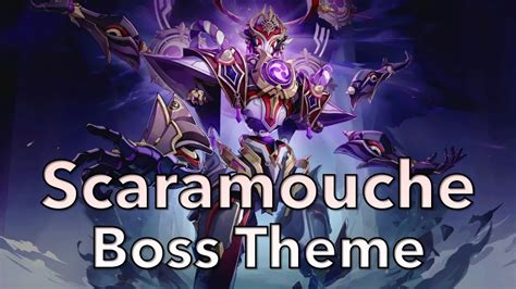 Scaramouche Battle Theme All Phases Genshin Impact Ost Youtube