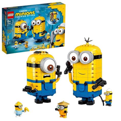 Buy Lego 75551 Minions Brick Built Minions And Their Lair Building Toy