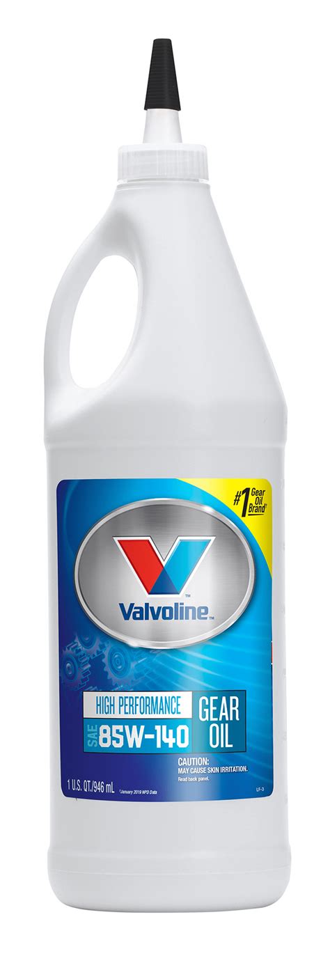 Valvoline High Performance 85w 140 Gear Oil 1 Qt