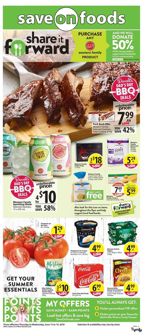 Save On Foods Bc Flyer June 13 To 19 Canada