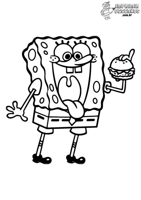 Introduzir Imagem Desenhos Para Colorir E Imprimir Bob Esponja Br