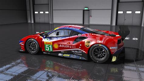 2020 WEC AF Corse Ferrari 488 GTE Evo 51 71 RaceDepartment