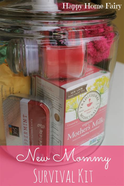 It's super quick and simple to operate. New Mommy Survival Kit - Happy Home Fairy