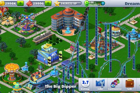 Rollercoaster Tycoon 4 Out Now On Ios Coming To Pc Holiday 2014 Polygon