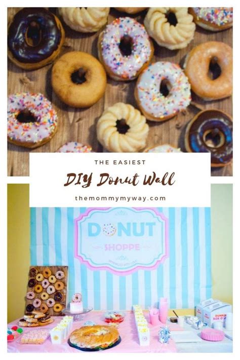 Diy Donut Wall Wedding And Party Decorations Donut Wall Wedding Diy