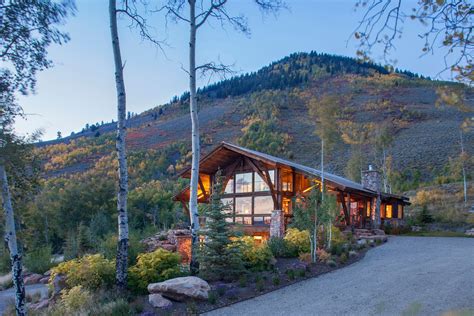 Modern Mountain Cabin In Colorado Colorado Mountain Homes Luxury