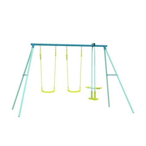 Tp Double Metal Swing Set With Glider Buy Toys From The Adventure