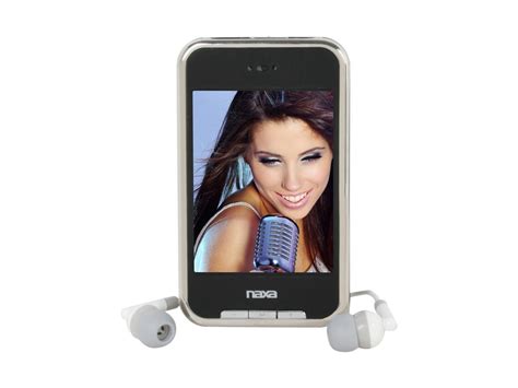 Naxa 28 Black 4gb Portable Media Player Nmv 155