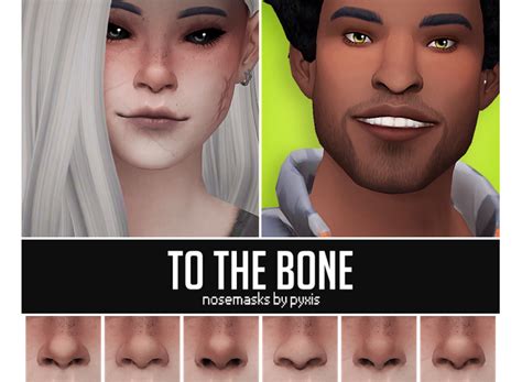 To The Bone Nosemasks Sims 4 Cc Skin Sims 4 Sims 4 Cc Packs