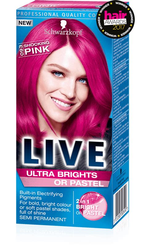 093 Shocking Pink Hair Dye By Live Live Colour Hair Dye From Schwarzkopf