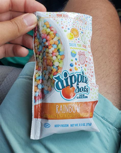 Ive Never Seen These Before But I Am So Happy They Exist Single Serve Packets Of Dippin Dots