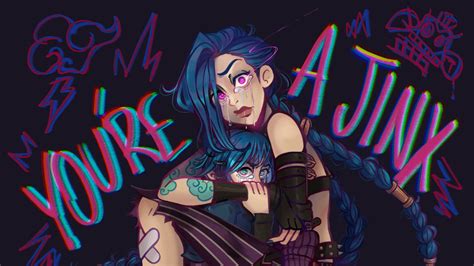 1920x1080 Resolution Jinx Crying Arcane Hd League Of Legends 1080p