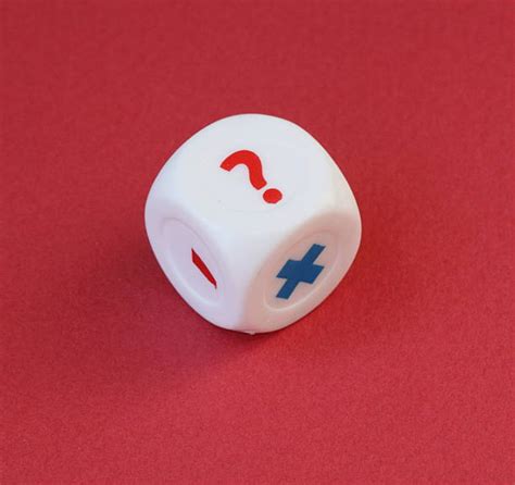 One Die With Question Marks Stock Photos Pictures And Royalty Free
