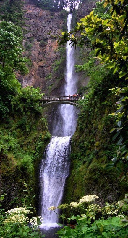 Early Summer Multnomah Falls Oregon So Excited To Be Moving To