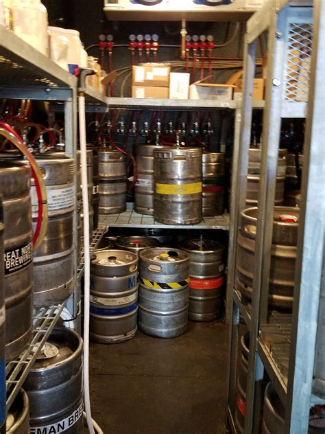 Chicago Bozeman Tap Room Draft Beer Lines Beer Keg Racks And Cooler