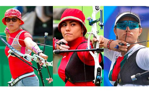 Equipo Mexicano Femenil De Tiro Con Arco Califica A La Segunda Ronda En