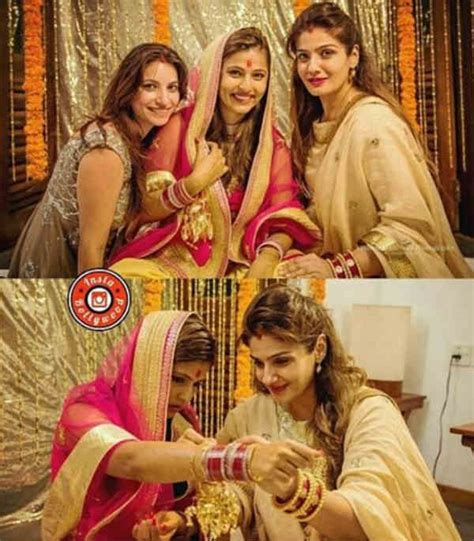 Raveena tandon news, gossip, photos of raveena tandon, biography, raveena tandon boyfriend list 2016. Raveena Tandon, daughter wedding pics | Govinda, back with ...