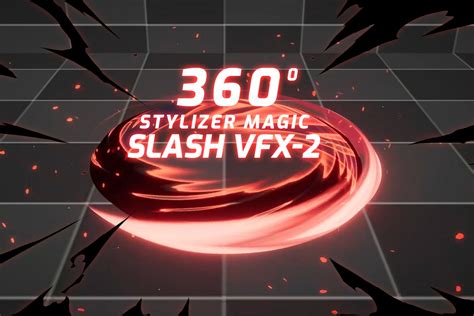 Stylizer Magic Slash Vfx 360 Degrees Slash 2 Vfx 粒子 Unity Asset Store