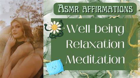 💫 Asmr Positive Affirmations Relaxation Meditation Sleep Meditation This Message Is For