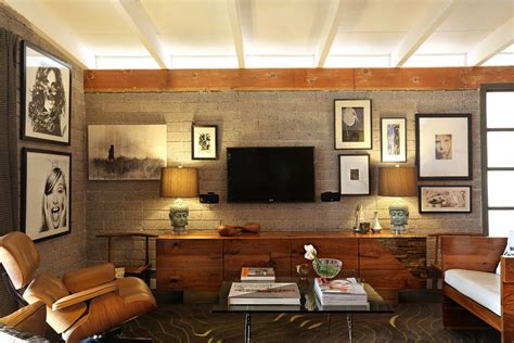 In a modern basement you are going to see a generous layout of recessed lights. Basement ideas man cave family room midcentury with living ...