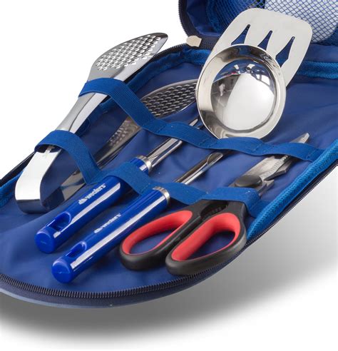 Choose small kitchen appliances, cooking utensils and decor that match your cooking and entertaining style. Wealers 7 Piece Outdoor Indoor Camping BBQ Cooking ...