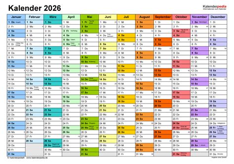 Kalender 2026 Zum Ausdrucken In Excel 19 Vorlagen Kostenlos