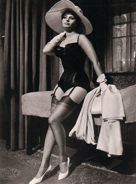 Vintage Pin Up Advert Of Stockings And Lingerie