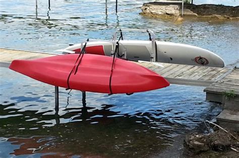 Kayak Lift And Storage Rack Dock Or Water Entry Dock Craft