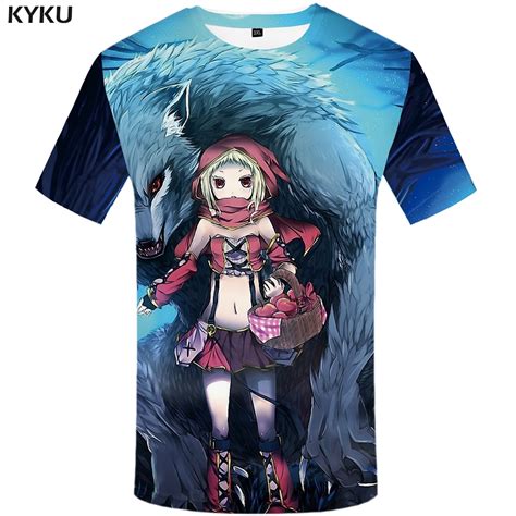 Wolf in sheep's clothing無 (む) 抵 (てい) 抗 (こう) の真 (しん) 相 (そう). KYKU Brand Wolf T shirt Women Girl Plus Size Anime Shirts ...