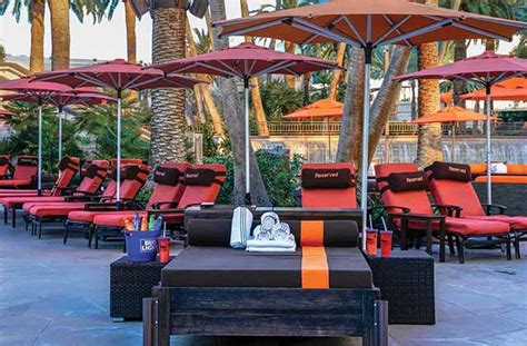 Mgm Grand Pool Cabanas And Daybeds Hours And Photos Las Vegas