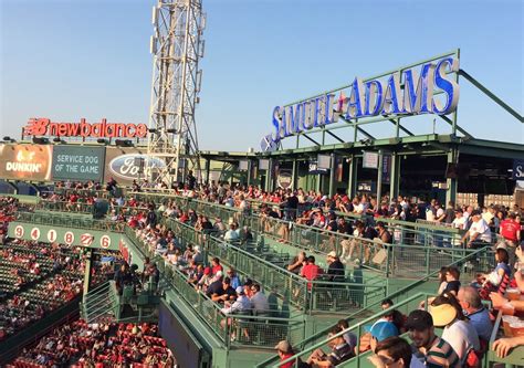 Boston Red Sox Seating Chart