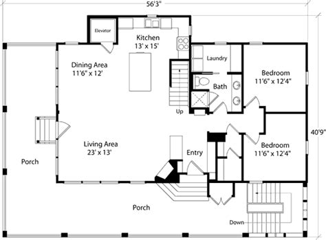 Live by the beach in a upside down house living areas upstairs and bedroom downstairs caandesign architecture home design blog. Reverse the design; Open Concept; make a bedroom a den ...