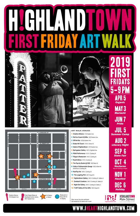 2019 First Friday Art Walk Apr 5 I ♥ Highlandtown