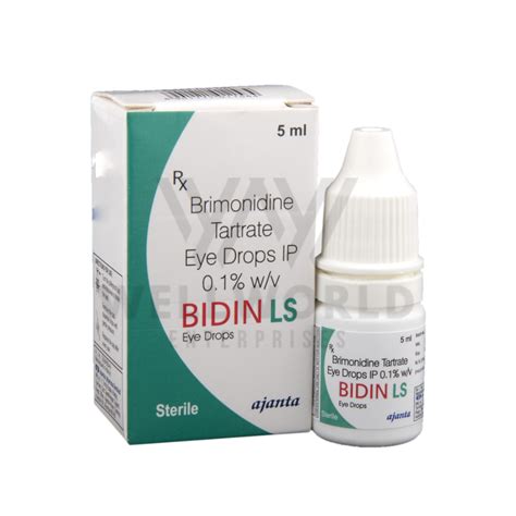 Brimonidine Tartrate Eye Drops Ip At Rs 222piece Brimonidine