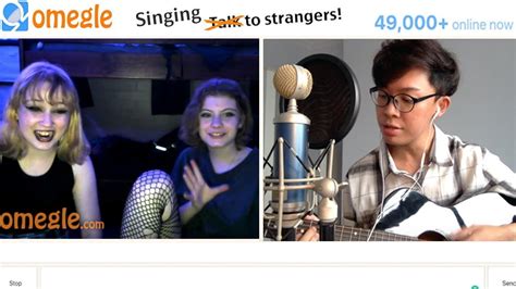 Singing Taylor Swift To Strangers On Omegle Love Story You Belong With Me Cover Youtube